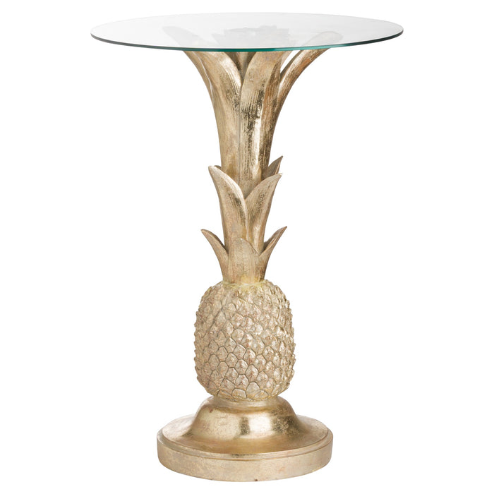 Ashby Gold Pineapple Side Table