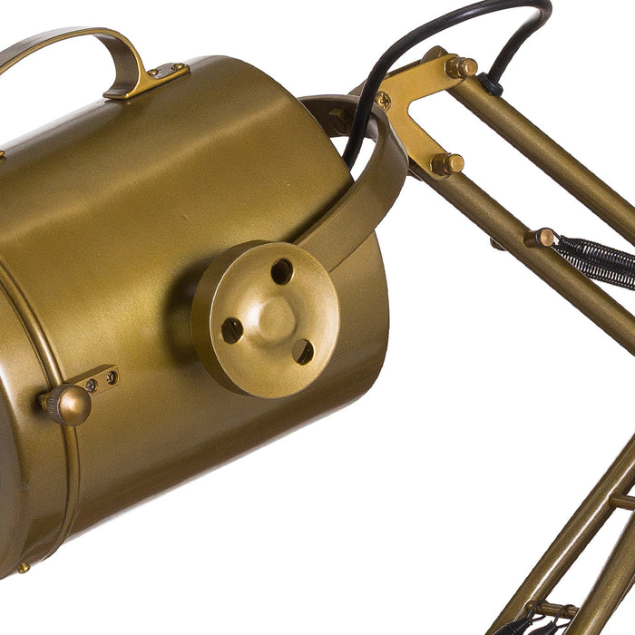 Brass Industrial Adjustable Spot Light Lamp