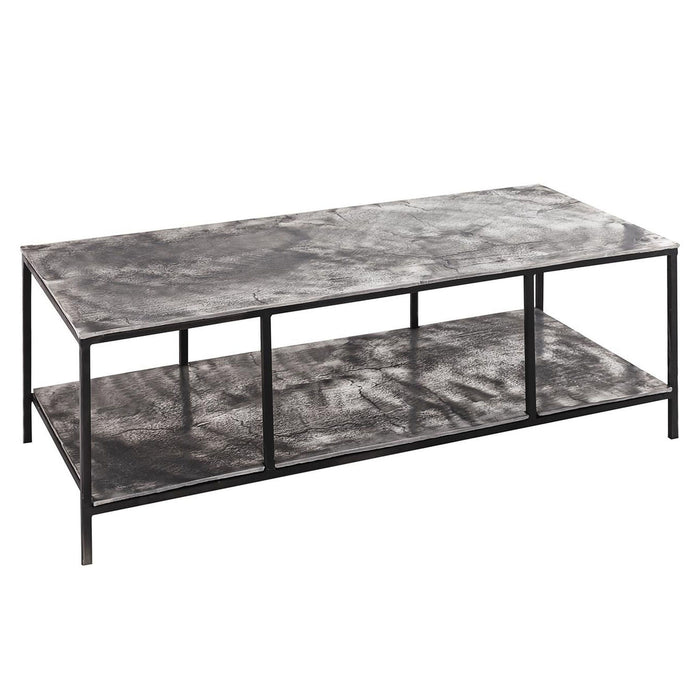 Farrah Collection Silver Coffee Table