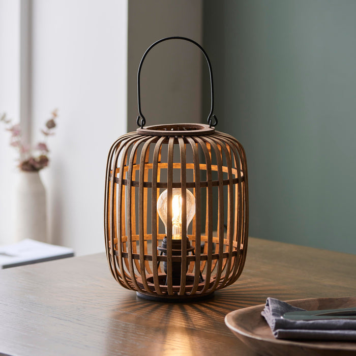 Mathias Table Lamp Natural Bamboo