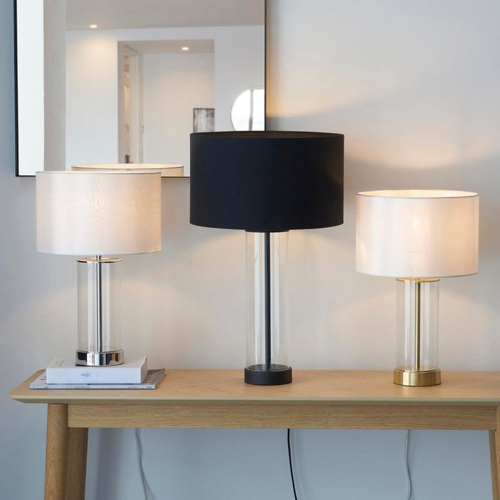 Lessina Table Lamp Nickel