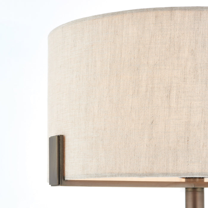 Hayfield Table Lamp Bronze/Natural