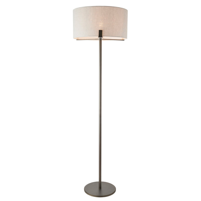 Hayfield Floor Lamp Bronze/Natural