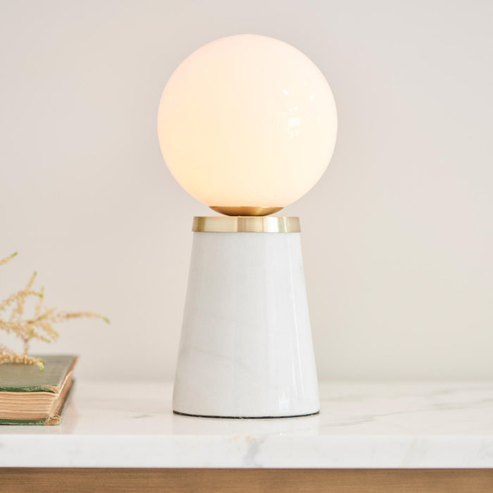 Otto Table Lamp Marble