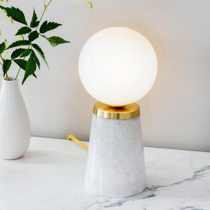 Otto Table Lamp Marble