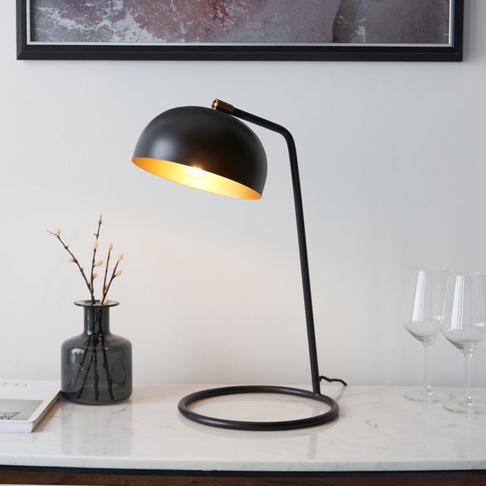 Brair One Table Light Matt Black