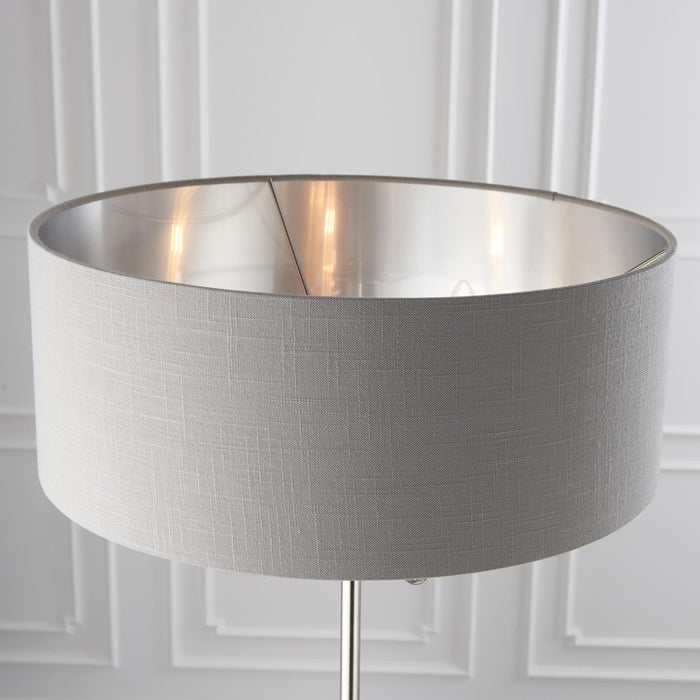 Highclere Three Floor Light Nickel & Charcoal