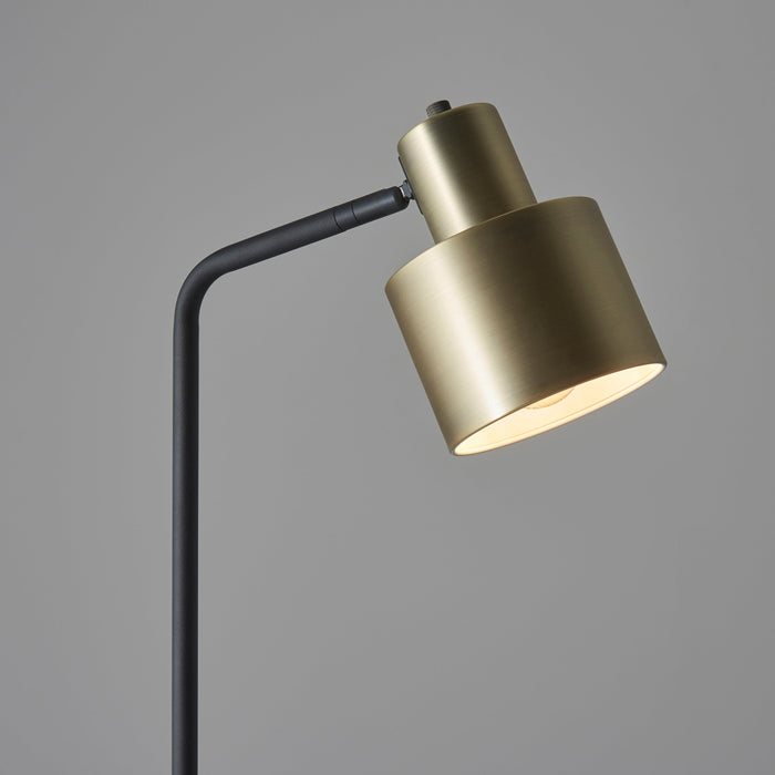 Mayfield Floor Lamp Brass / Black