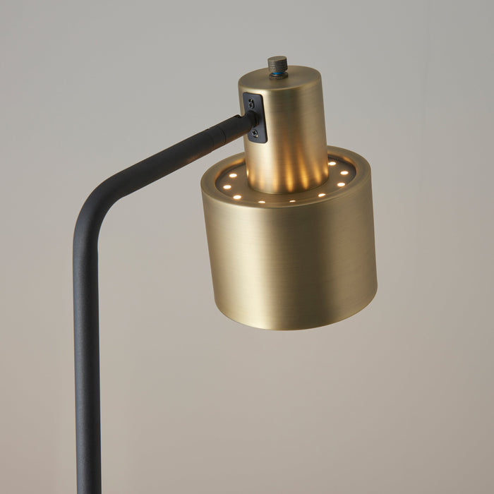 Mayfield Floor Lamp Brass / Black