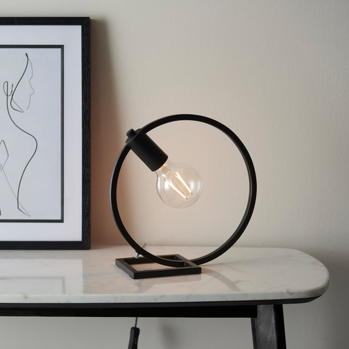 Shape Circle Table Lamp