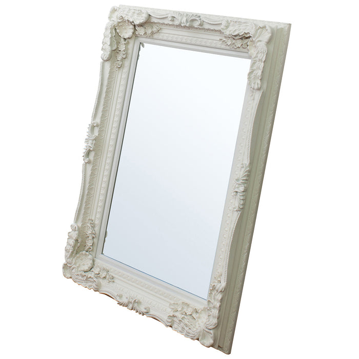 Carved Louis Mirror Cream