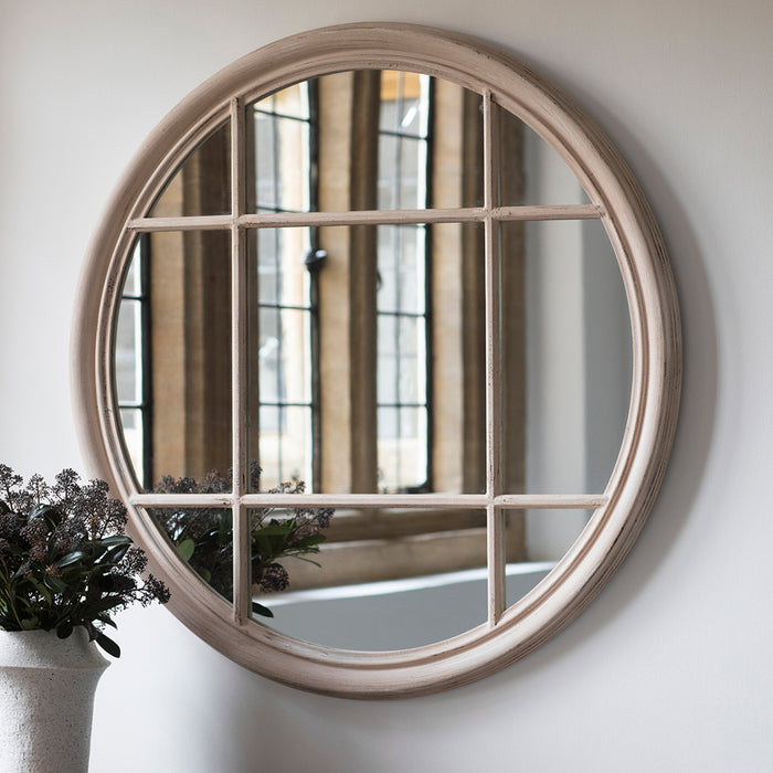 Eccleston Round Mirror Clay