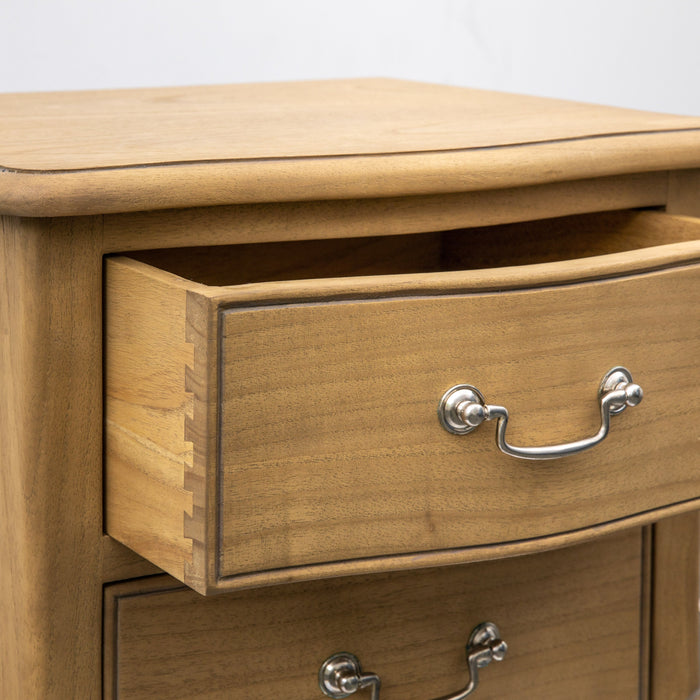 Chic Bedside Table Weathered