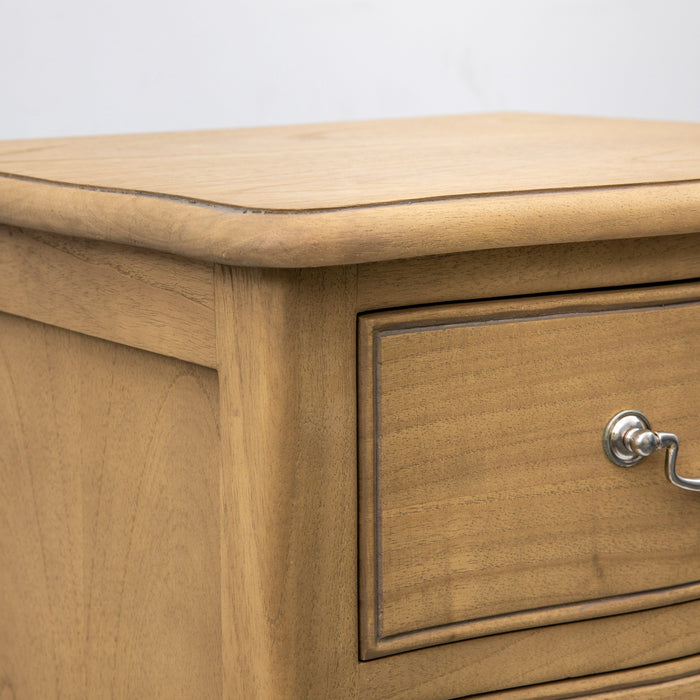 Chic Bedside Table Weathered