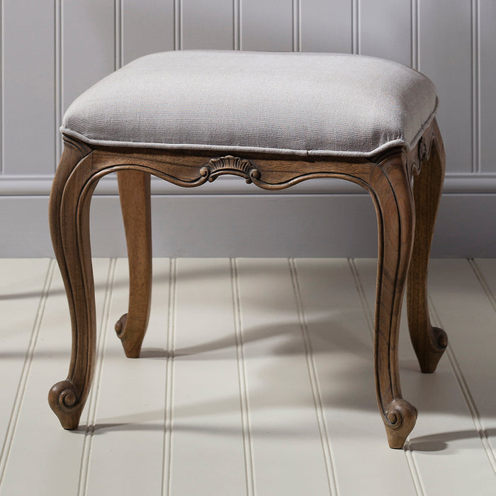 Chic Dressing Stool Weathered