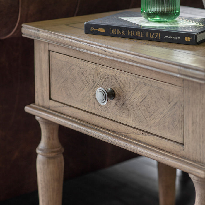 Mustique One Drawer Side Table