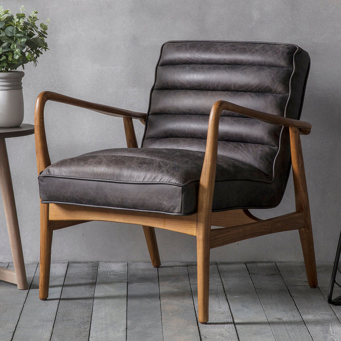 Datsun Armchair Antique Ebony