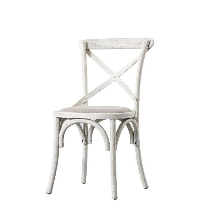 Cafe Chair Natural Linen (Two Pack)