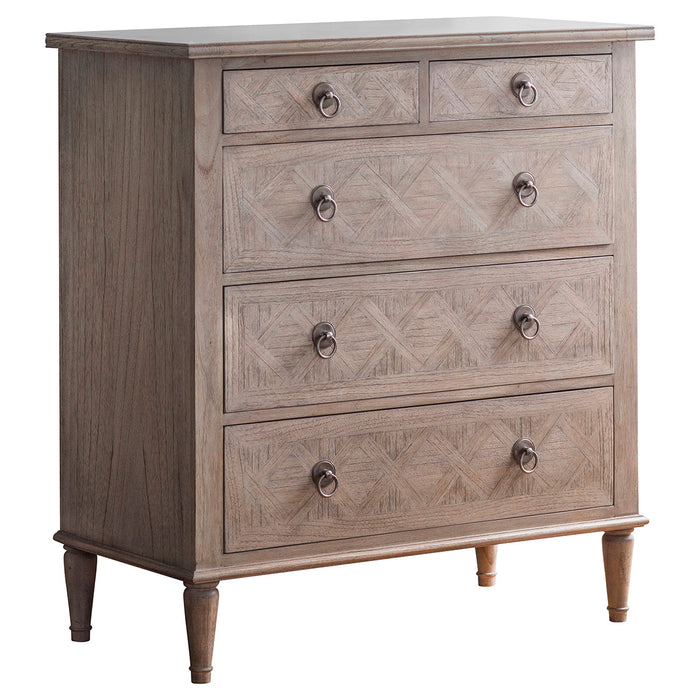 Mustique Five Drawer Chest