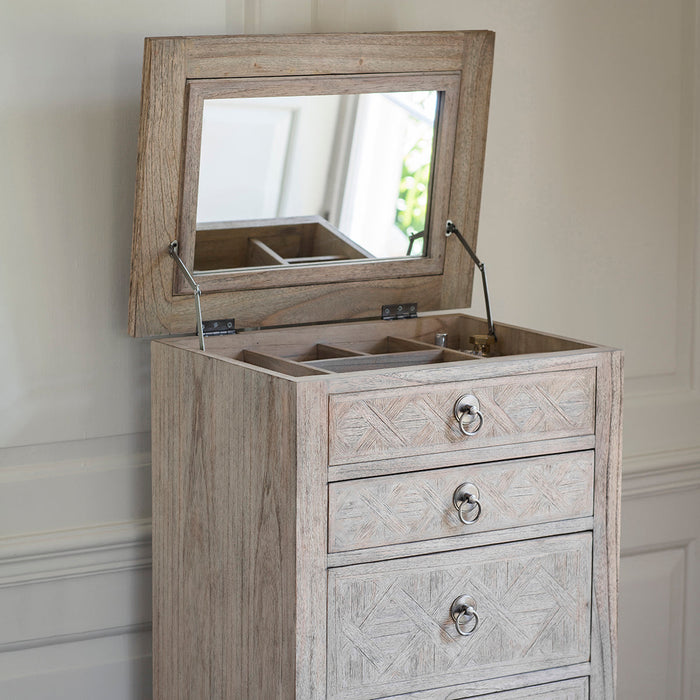 Mustique Five Drawer Lingerie Chest