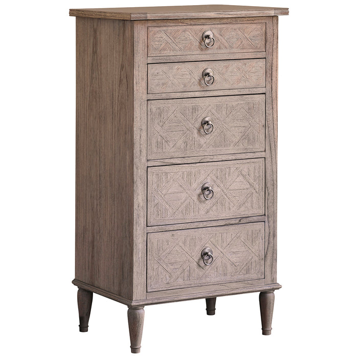 Mustique Five Drawer Lingerie Chest