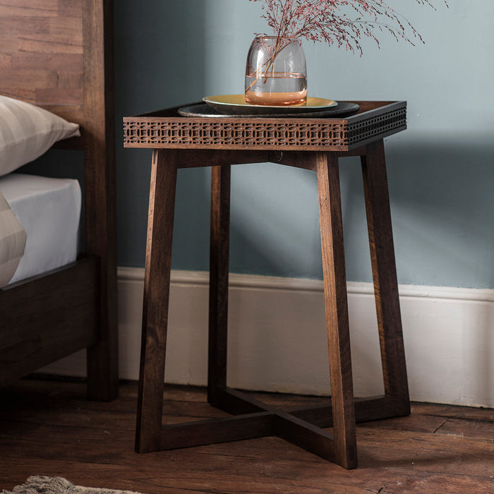 Boho Retreat Bedside Table