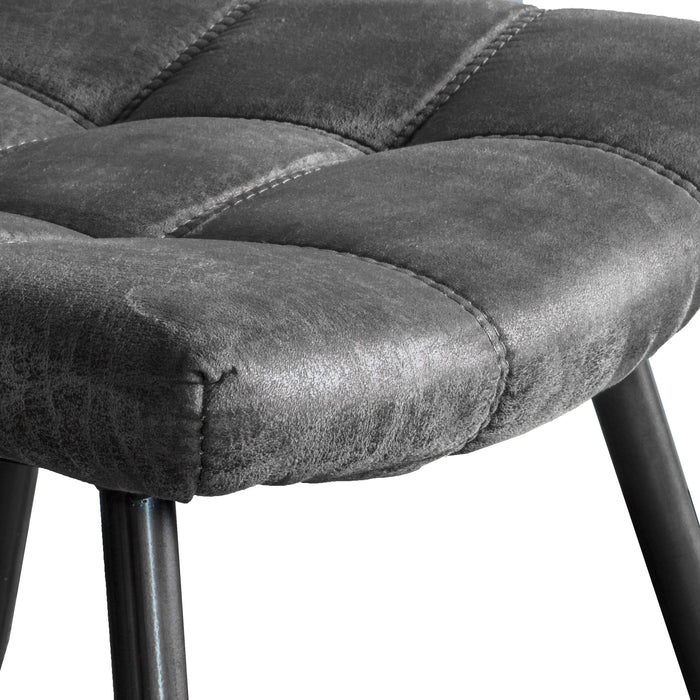 Darwin Grey Chair (Two Pack)