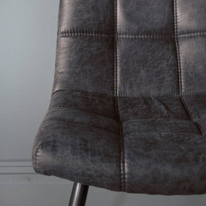 Darwin Grey Chair (Two Pack)