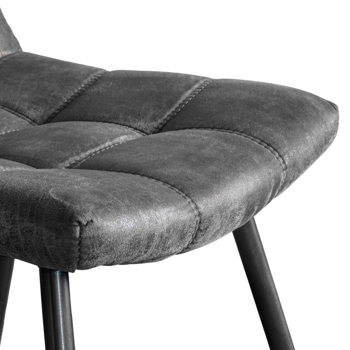 Darwin Grey Chair (Two Pack)