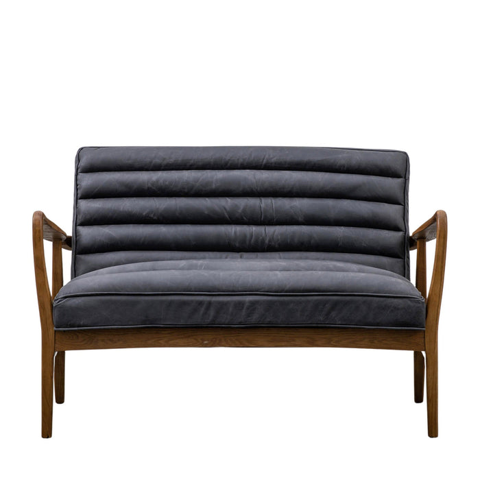 Datsun Two Seater Sofa Antique Ebony