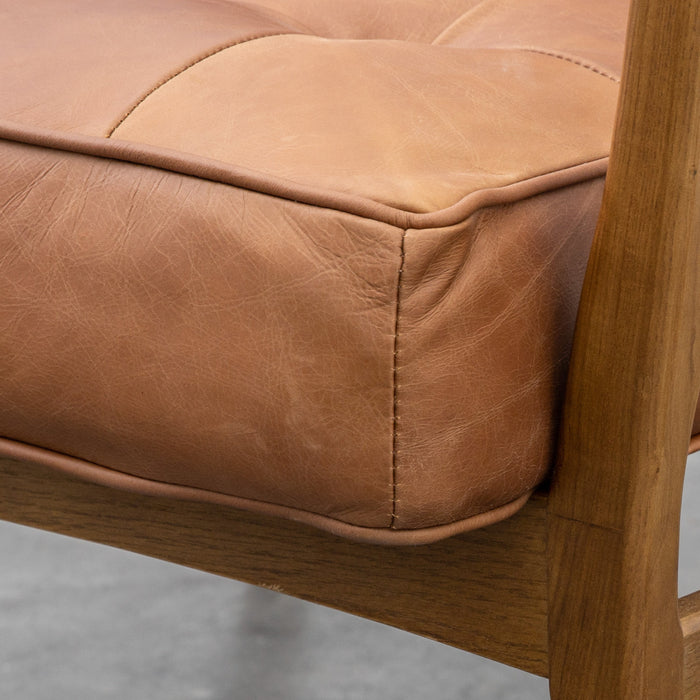 Humber Armchair Vintage Brown Leather