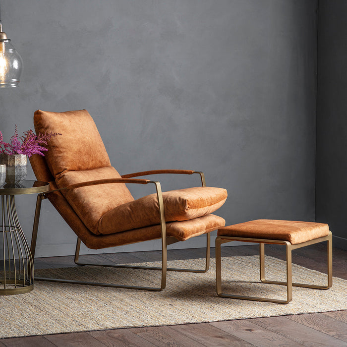 Fabien Lounger Ochre