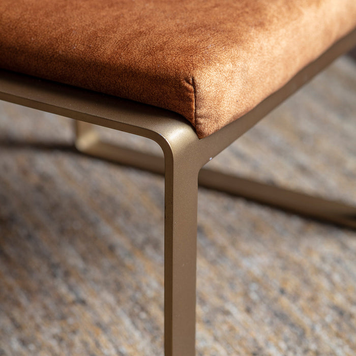 Fabien Footstool Ochre