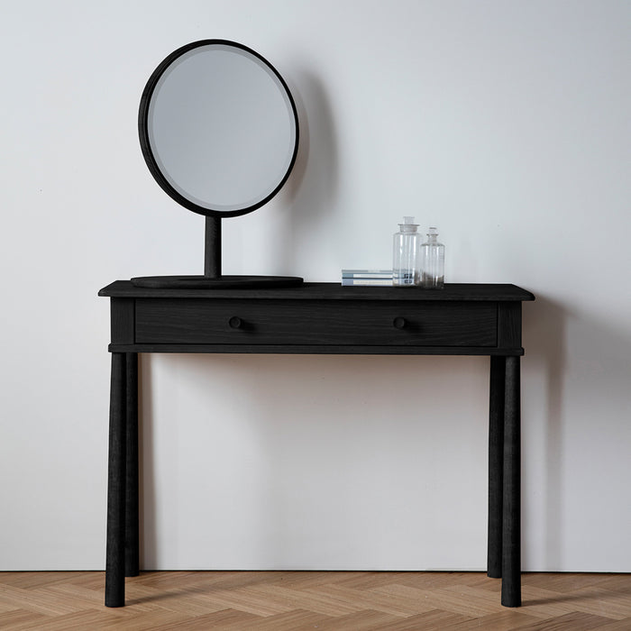 Wycombe Dressing Table w Drwr Black