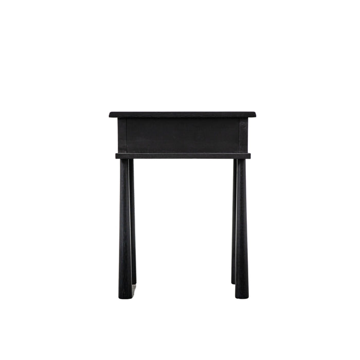 Wycombe One Drawer Bedside Black