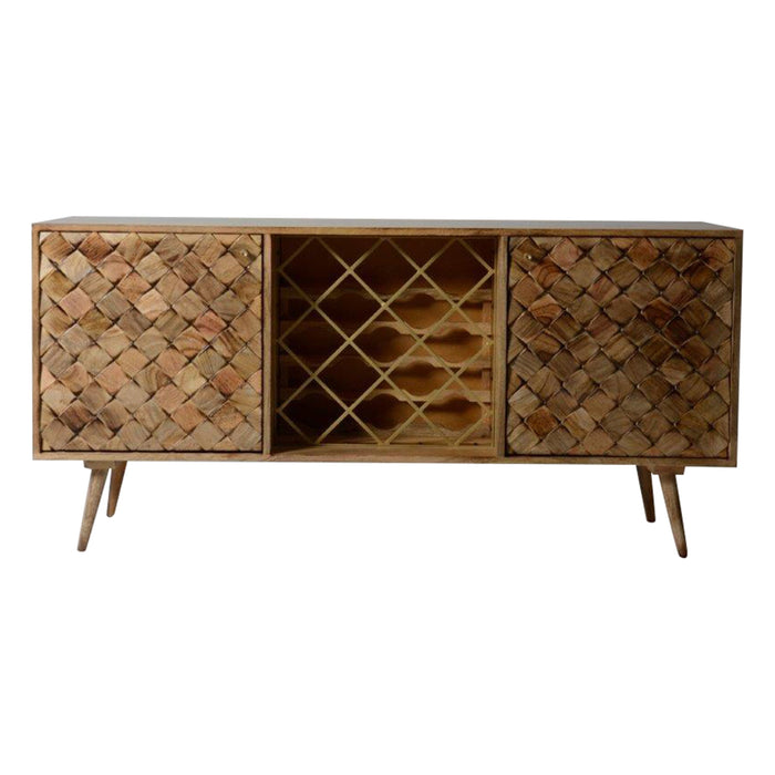 Tuscany Wine Sideboard Burnt Wax