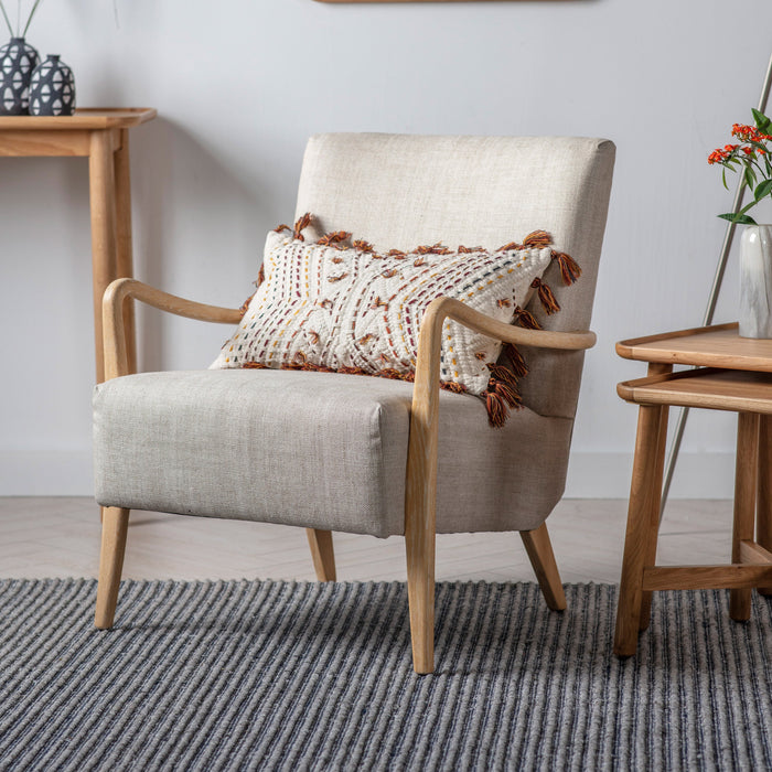 Chedworth Armchair Natural Linen