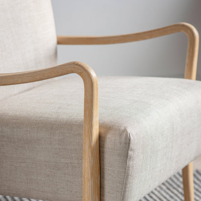 Chedworth Armchair Natural Linen