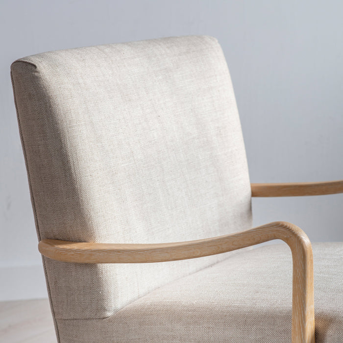 Chedworth Armchair Natural Linen