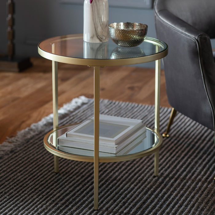 Hudson Side Table Champagne