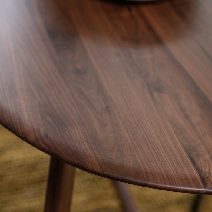 Madrid Oval Dining Table Walnut