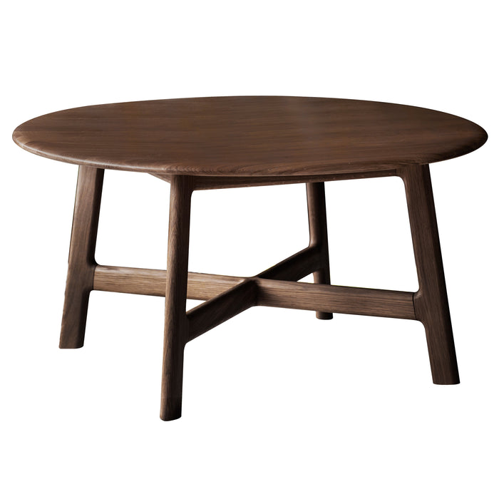 Madrid Round Coffee Table Walnut