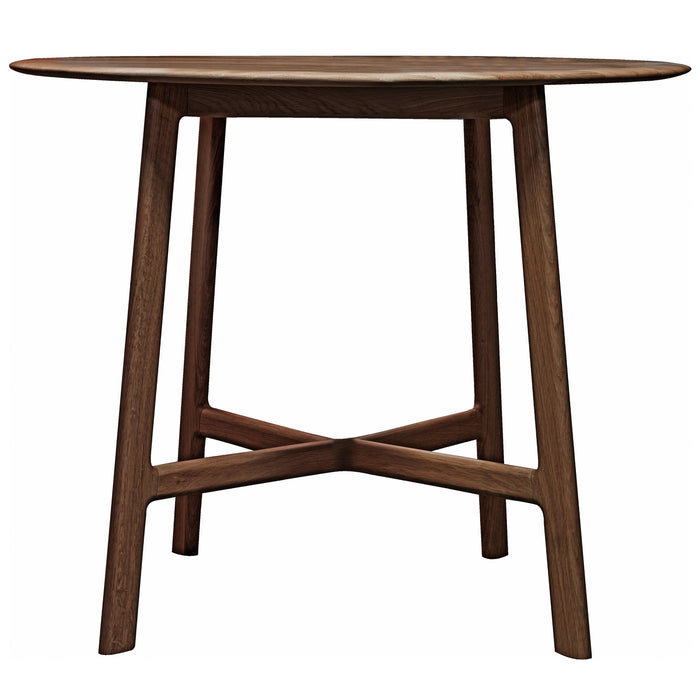 Madrid Round Dining Table Walnut