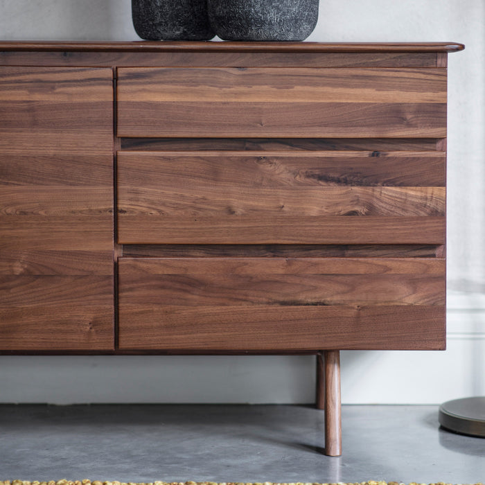 Madrid Two Dr / Three Drwr Sideboard Walnut