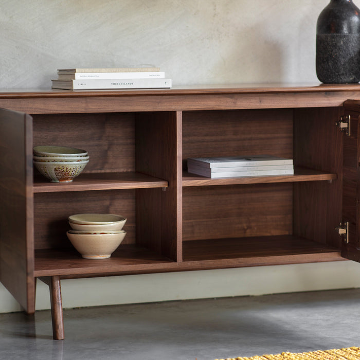 Madrid Two Dr / Three Drwr Sideboard Walnut