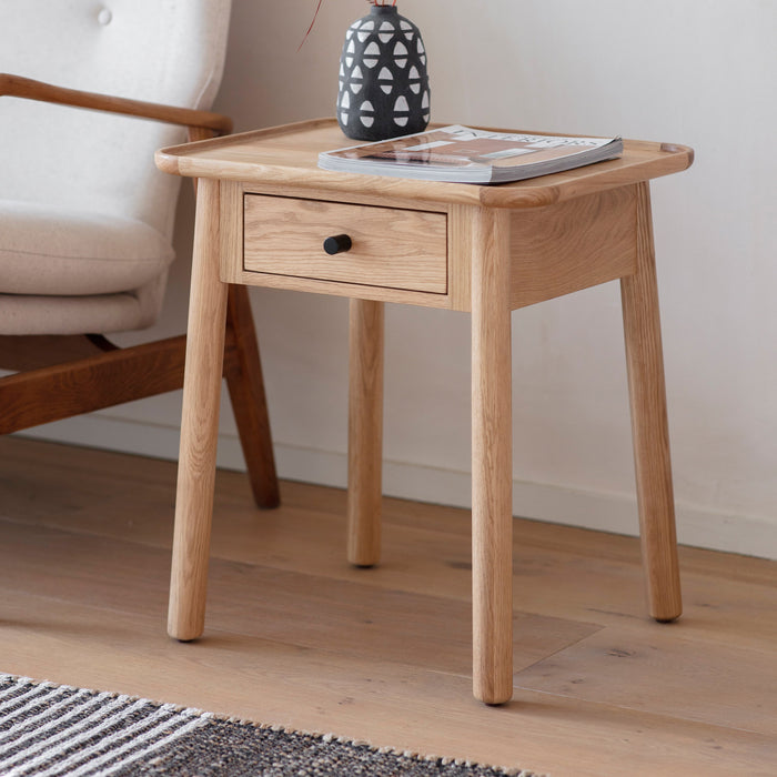 Kingham One Drawer Side Table