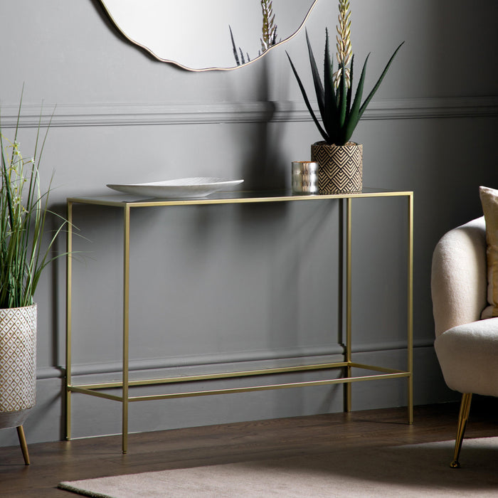 Rothbury Console Table Champagne