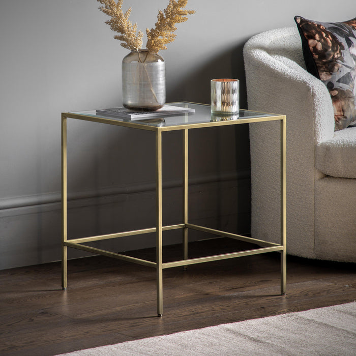 Rothbury Side Table Champagne