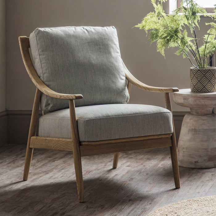 Reliant Armchair Natural Linen