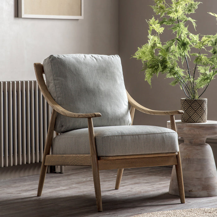 Reliant Armchair Natural Linen